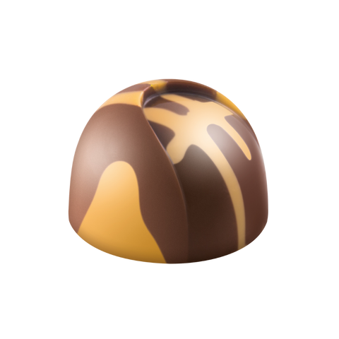 Dome - Caramel-Peanut Heart