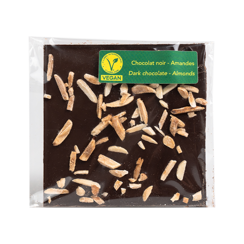 Dark Chocolate - Caramelized Almonds