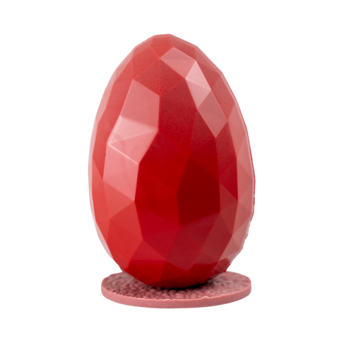 Oeuf de Pâques Géométrique - Chocolat Ruby