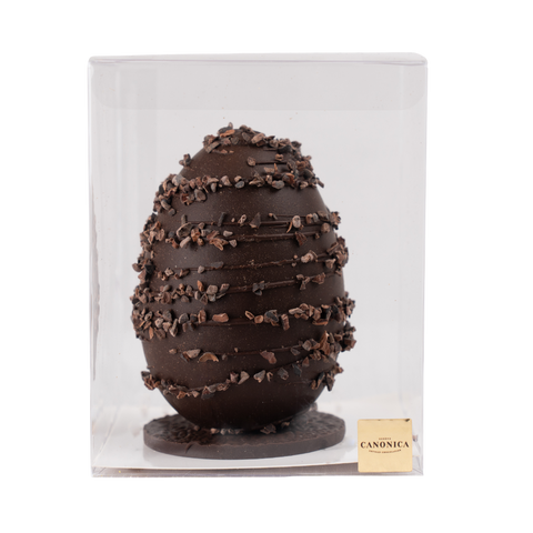 Oeuf de Pâques Signature - Chocolat Noir & Grué Cacao