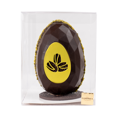 Oeuf de Pâques Premium - Chocolat Noir & Praliné Pistache