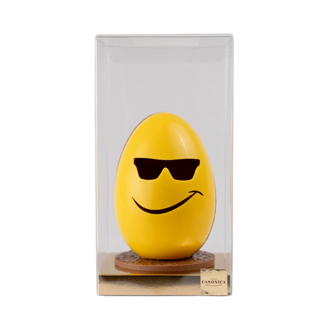 Oeuf de Pâques Smiley - Chocolat Blanc & Lait