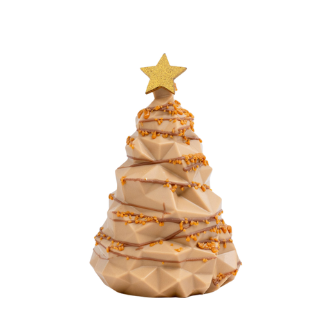 Sapin de Noël Géométrique – Chocolat Blond