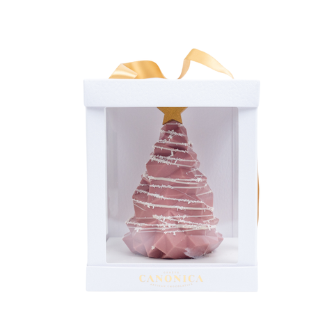 Sapin de Noël Géométrique – Chocolat Ruby